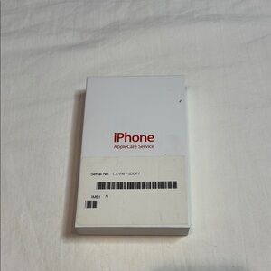 Apple White iPhone Box Minimalist Design